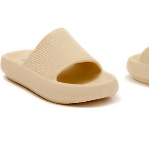 MIA Lexa Slide Sandal Size 8 Beige